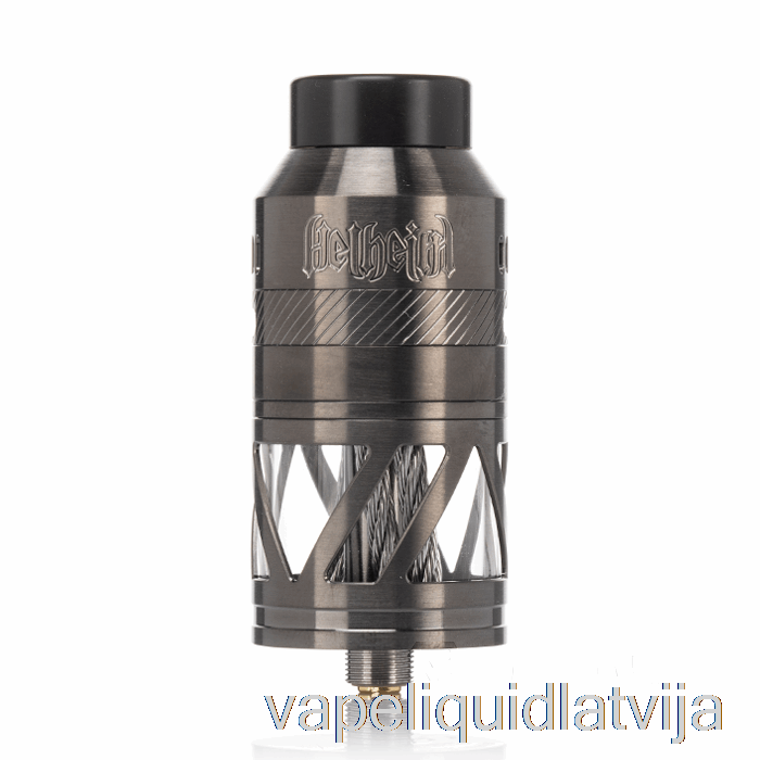 Hellvape Helheim S 25mm Rdta Gunmetal Vape šķidrums